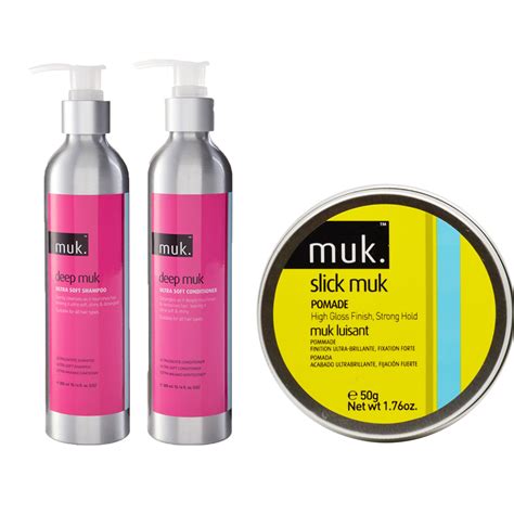 Muk shampoo and conditioner